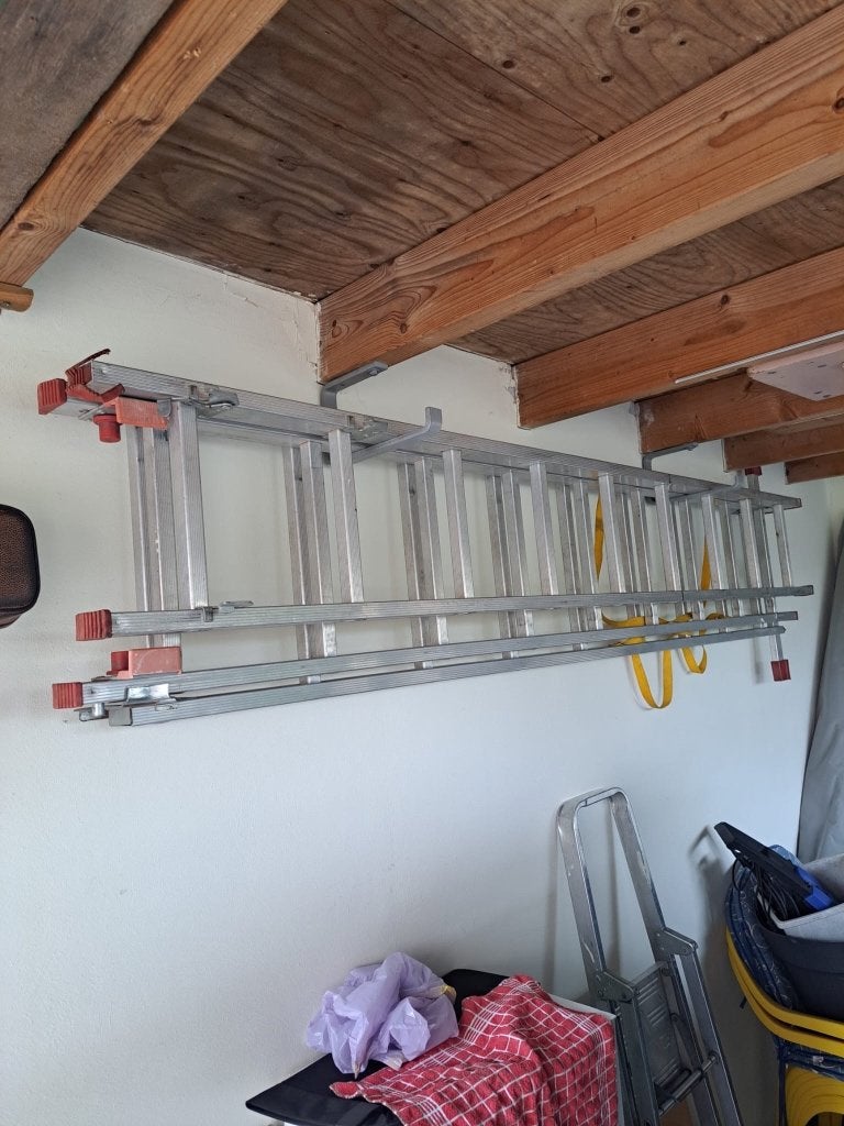 Ladder, Ophalen, Zo goed als nieuw, Ladder, Opvouwbaar of Inschuifbaar