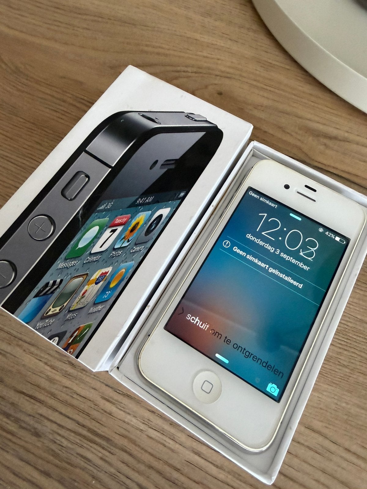 Iphone 4S - Goede staat, Telecommunicatie, Ophalen, 16 GB, Zwart, Zo goed als nieuw