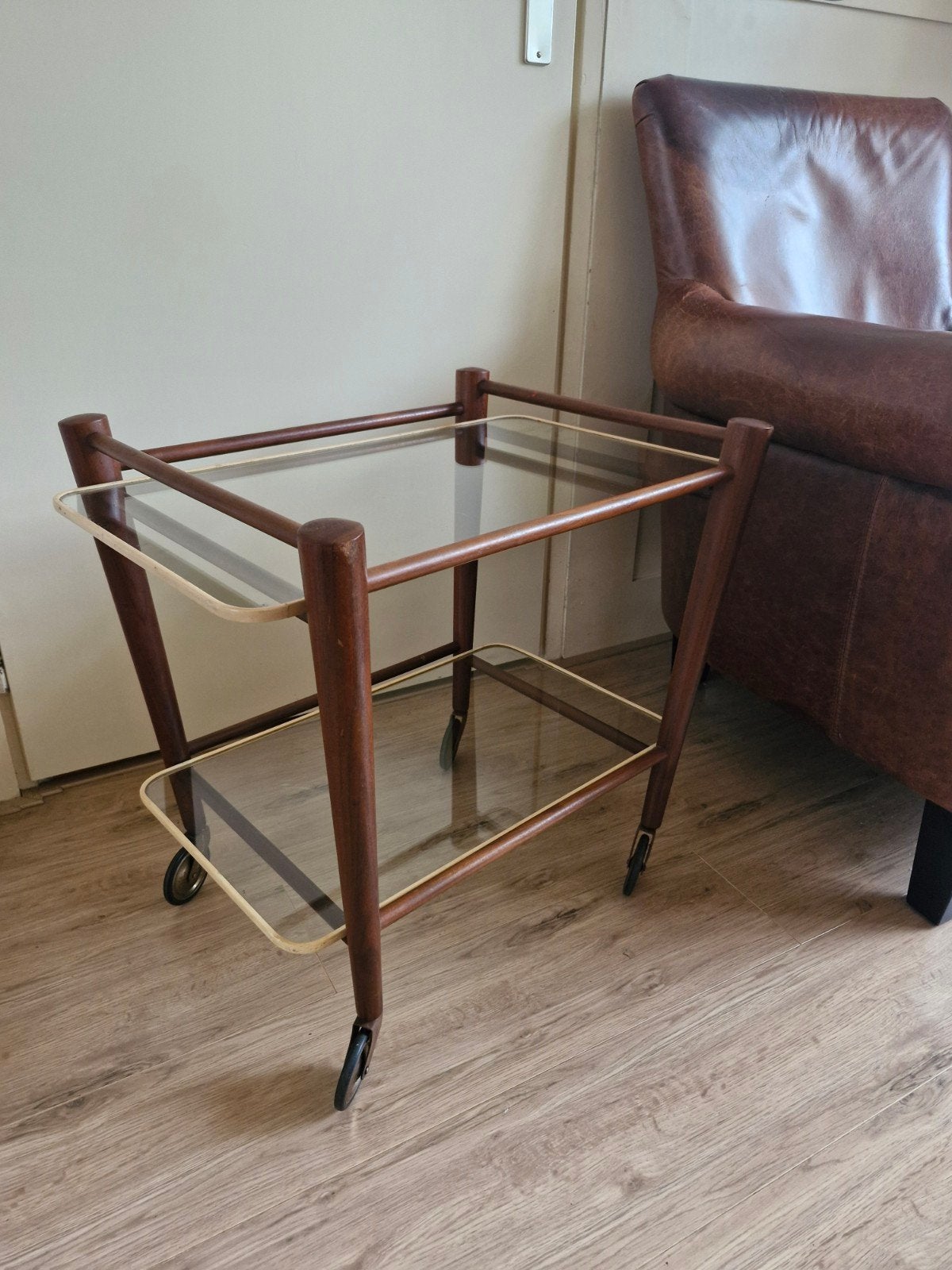 Vintage cees braakman trolley van pastoe. Deze trolley, Ophalen of Verzenden