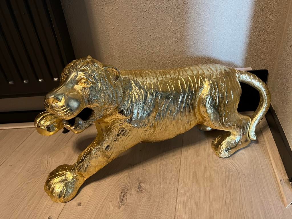 Goudkleurige panter, Ophalen