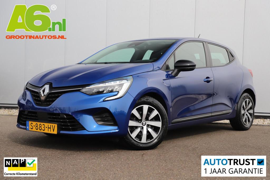 Renault Clio 1.0 TCe 90 Equilibre 6-bak Navigatie Carplay An, Auto's, Renault, Bedrijf, Te koop, Clio, ABS, Airbags, Airconditioning