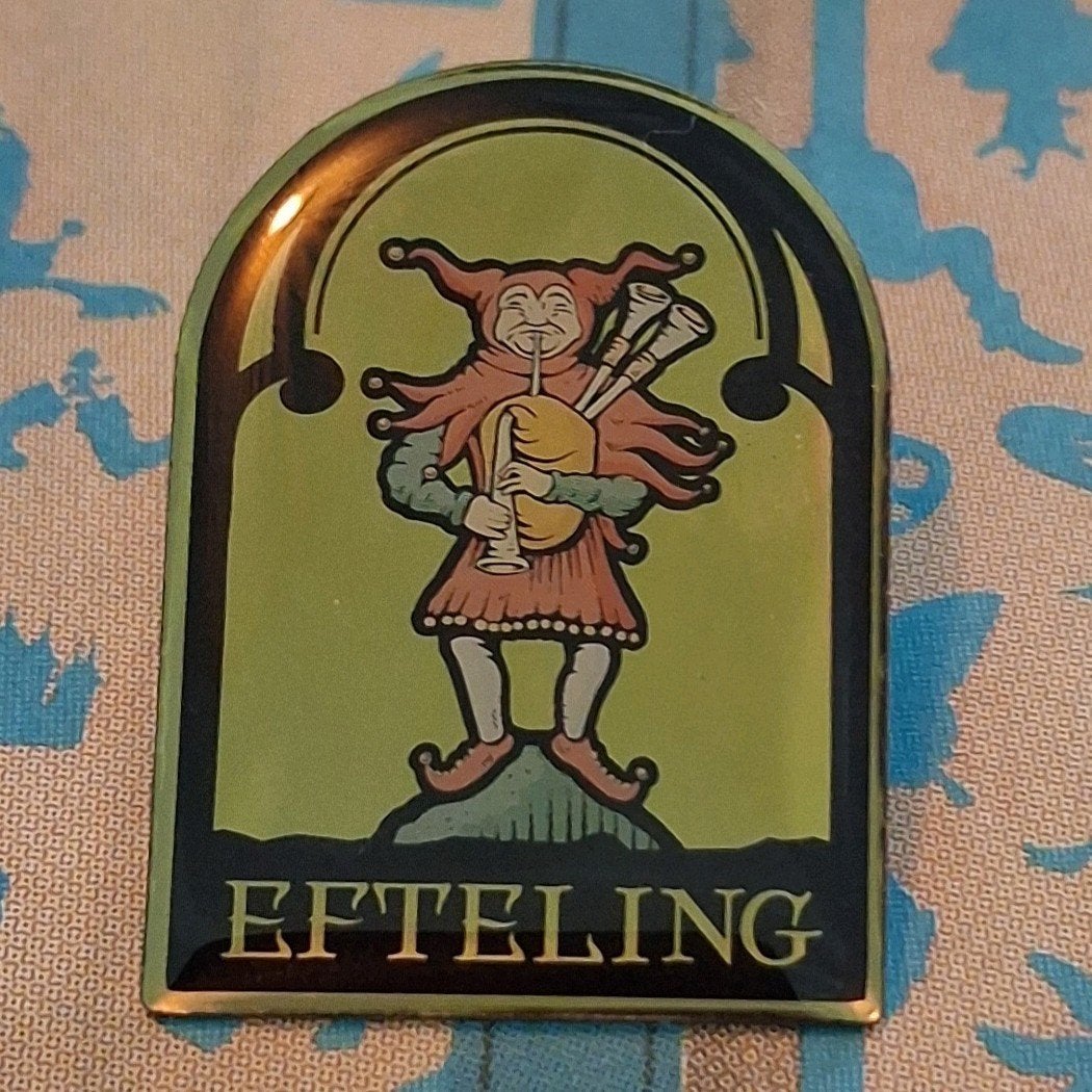 Serie 7 – Nar Carousselpaleis, Ophalen, Nieuw, Button of Speldje
