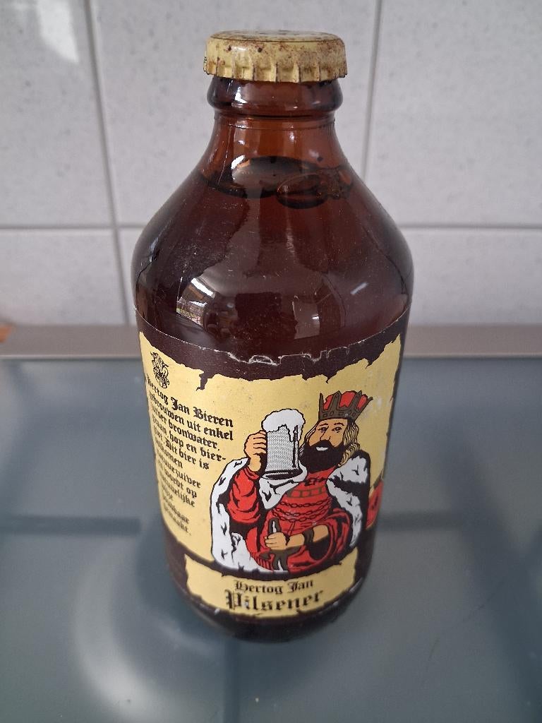 Oud flesje Hertog jan, Ophalen of Verzenden, Zo goed als nieuw, Flesje(s), Hertog Jan