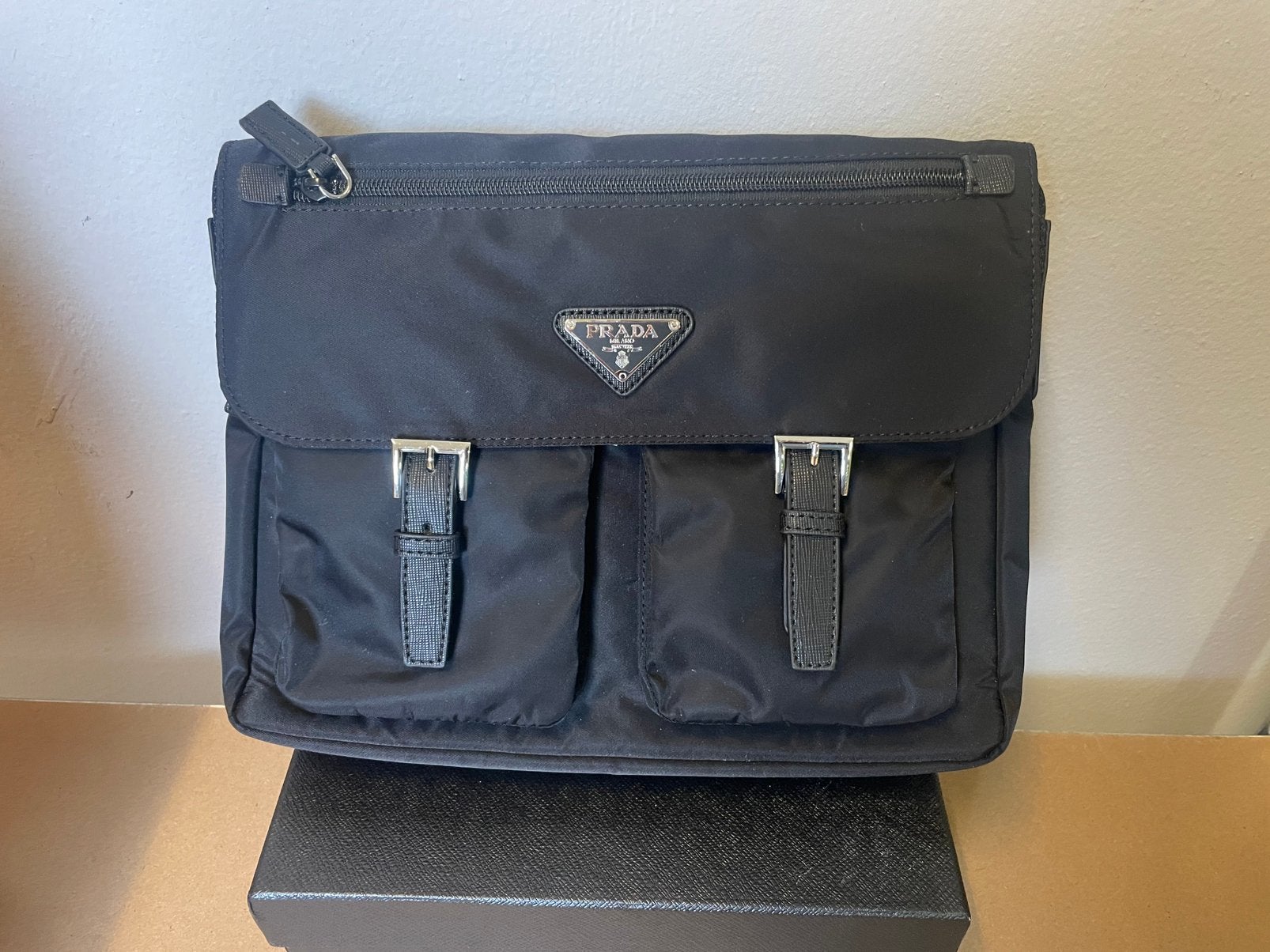 Prada schoudertas zwart - 4 modellen - nieuw in doos, Ophalen of Verzenden, Zwart, Overige merken