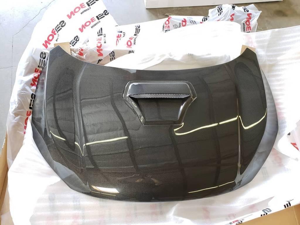Seibon Carbon Type-R style motorkap - Honda Civic 16-21, Ophalen of Verzenden