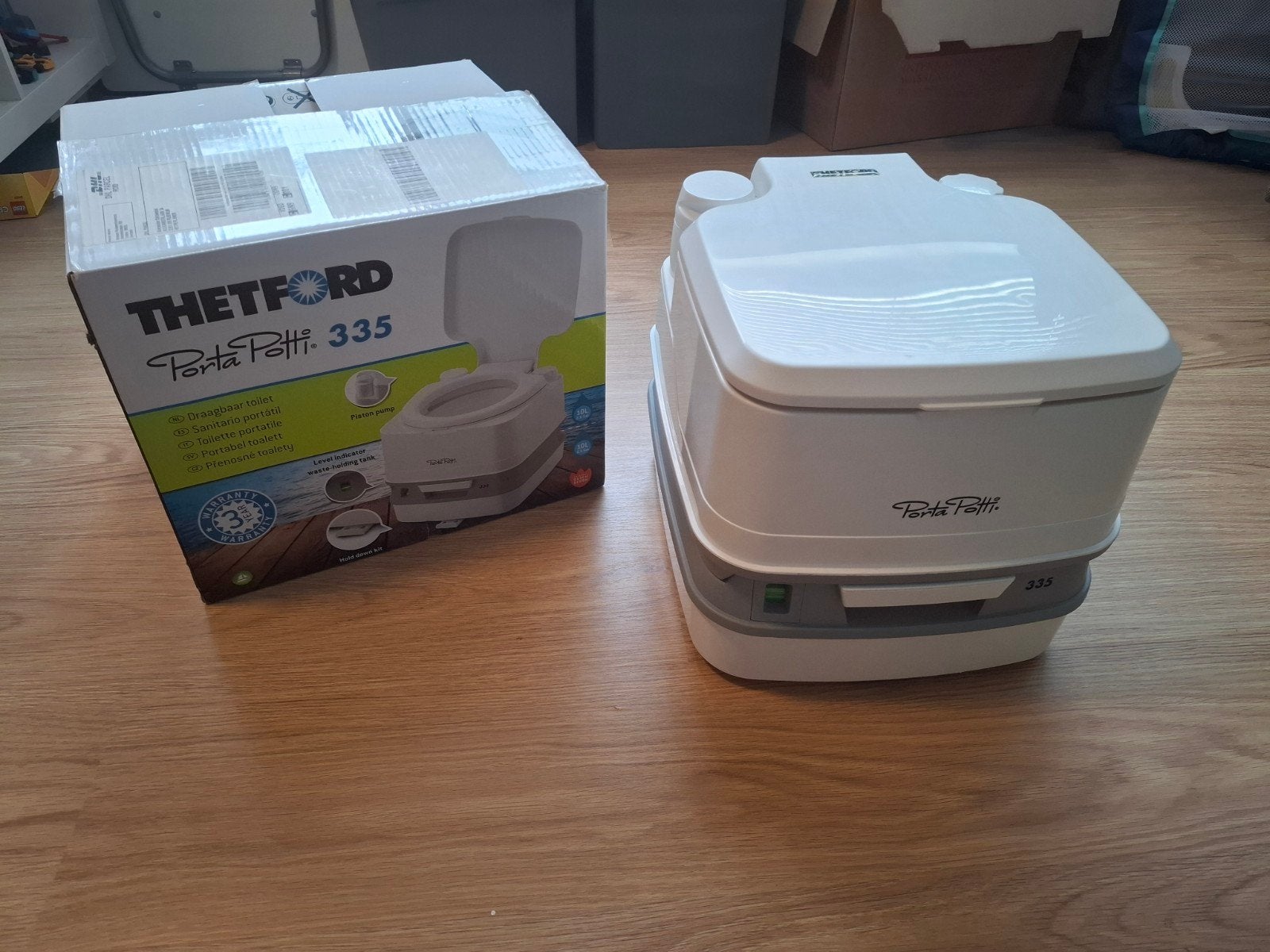 Thetford Porta Potti 335 draagbaar toilet, Ophalen, Zo goed als nieuw