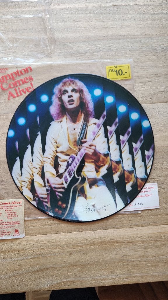 Frampton Comes Alive Vinyl Picture Disc, Picture disc, Ophalen of Verzenden, 12 inch, Poprock