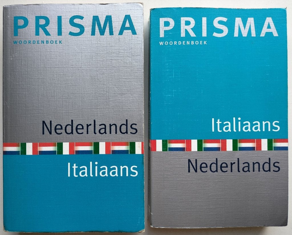 Woordenboeken Nederlands-It en Italiaans-Ned, Gelezen, Prisma of Spectrum, Verzenden, Diverse auteurs