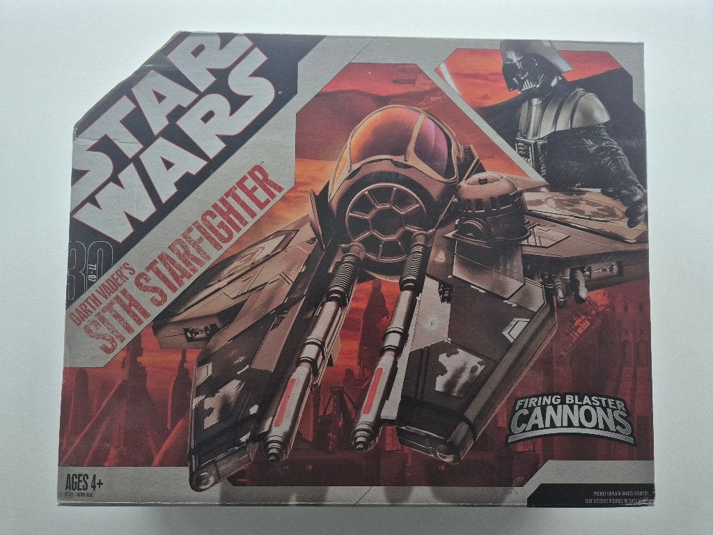 Star Wars TAC Darth Vader's Sith Starfigther, Ophalen of Verzenden, Nieuw, Actiefiguurtje