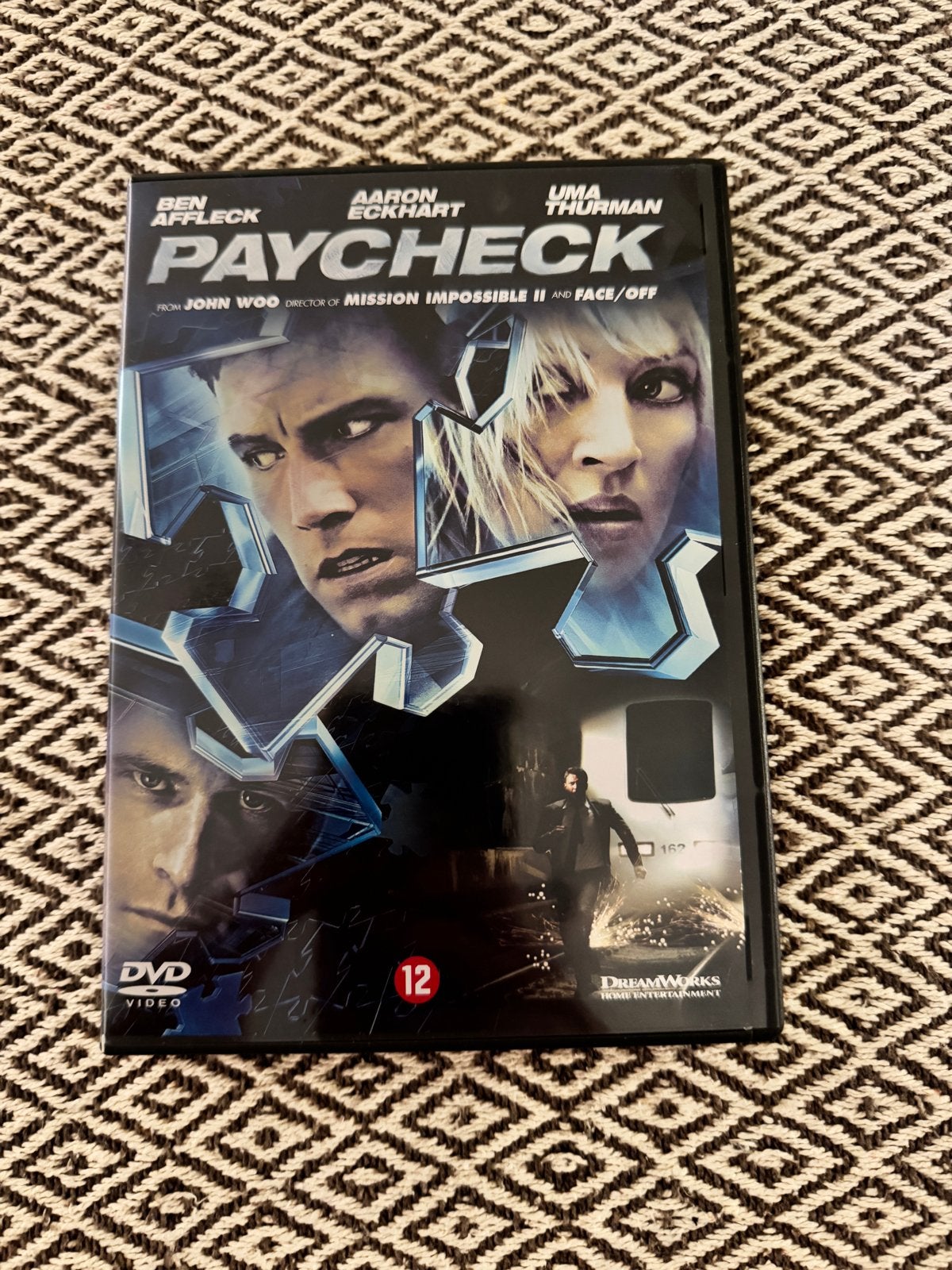 Paycheck DVD - Actiethriller met Ben Affleck, Engels, Nederlands, Actiethriller, Ophalen of Verzenden