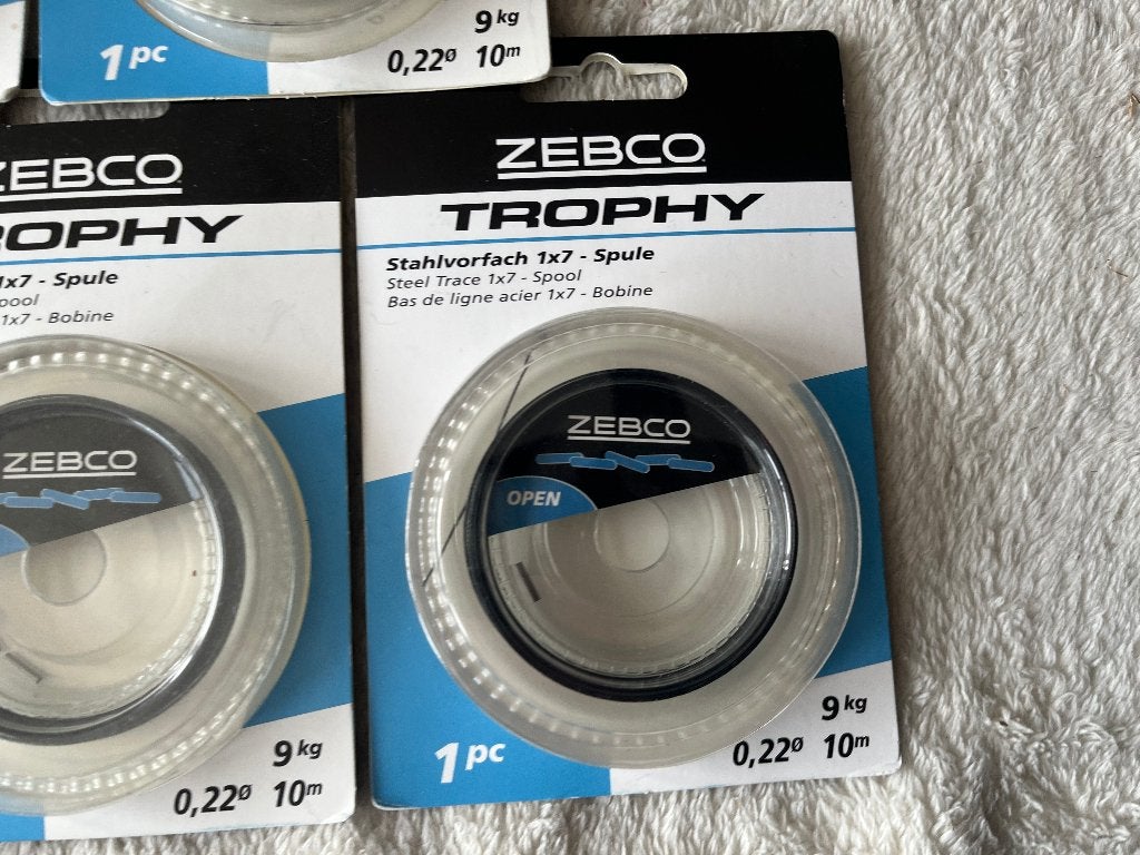 adv 357 / NIEUW set 5 blisters jigging rig ZEBCO, Ophalen of Verzenden, Nieuw, Overige typen
