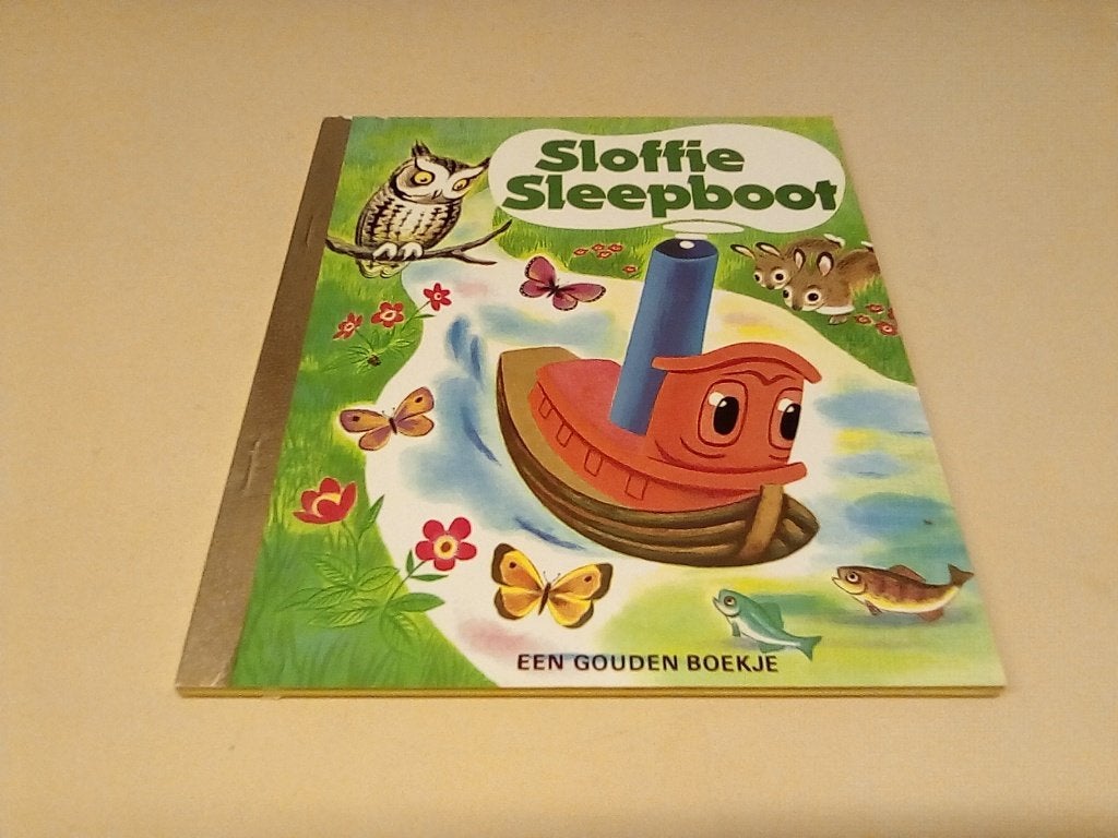Sloffie Sleepboot - Een Gouden Boekje, Onbekend, Ophalen of Verzenden, Zo goed als nieuw, Sprookjes