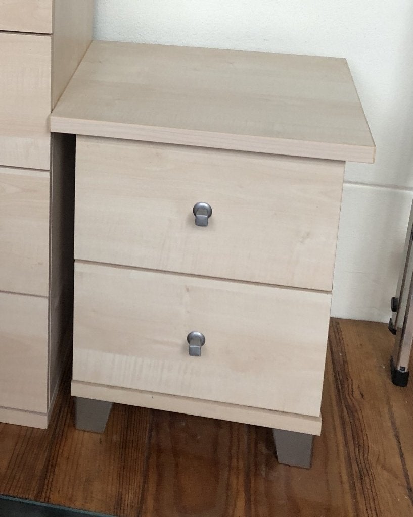 nachtkastje, Huis en Inrichting, Slaapkamer | Nachtkastjes, Ophalen, Zo goed als nieuw, Minder dan 45 cm, 55 tot 70 cm