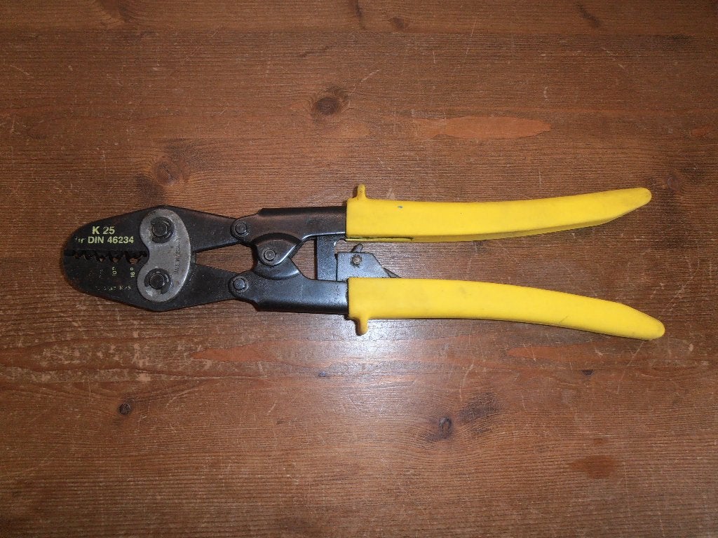 ZGAN Klauke kabelschoen perstang., Ophalen of Verzenden, Zo goed als nieuw