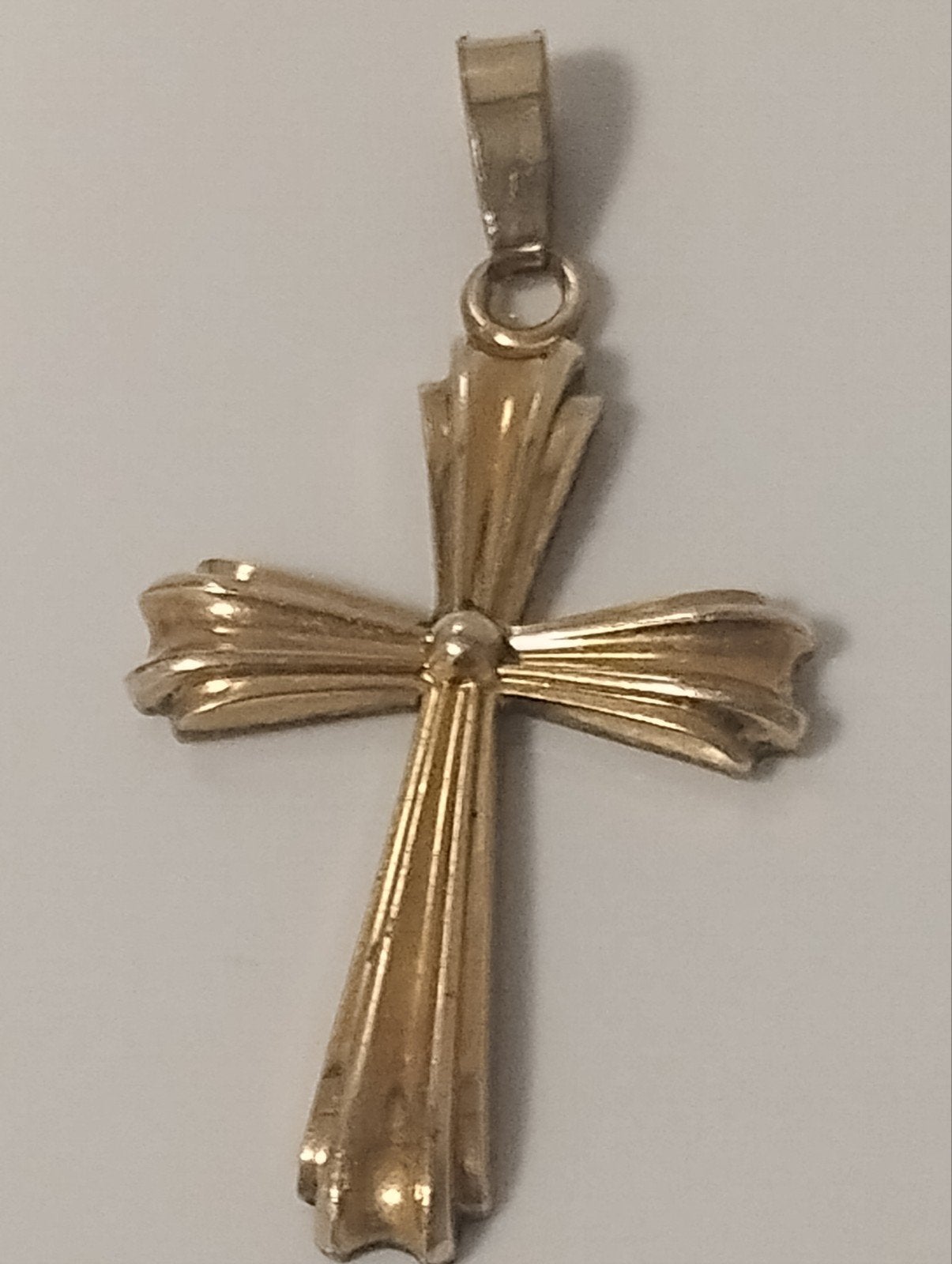 Vintage jaren zestig Amerik Andreas Daub (AB) cross pendant, Sieraden, Tassen en Uiterlijk, Ophalen of Verzenden, Overige materialen