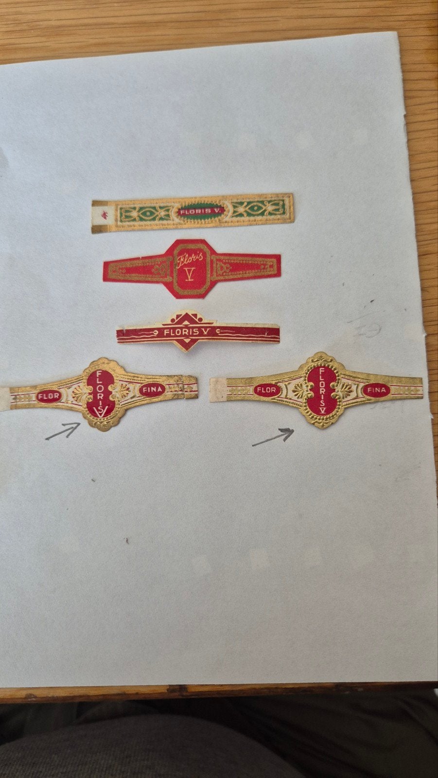 Sigarenbanden, Ophalen, Sigarenbandjes