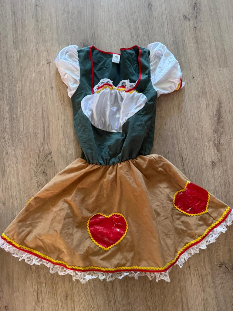 Tiroler jurkje mt 36, Kleding | Dames, Carnavalskleding en Feestkleding, Ophalen of Verzenden, Zo goed als nieuw, Maat 36 (S)