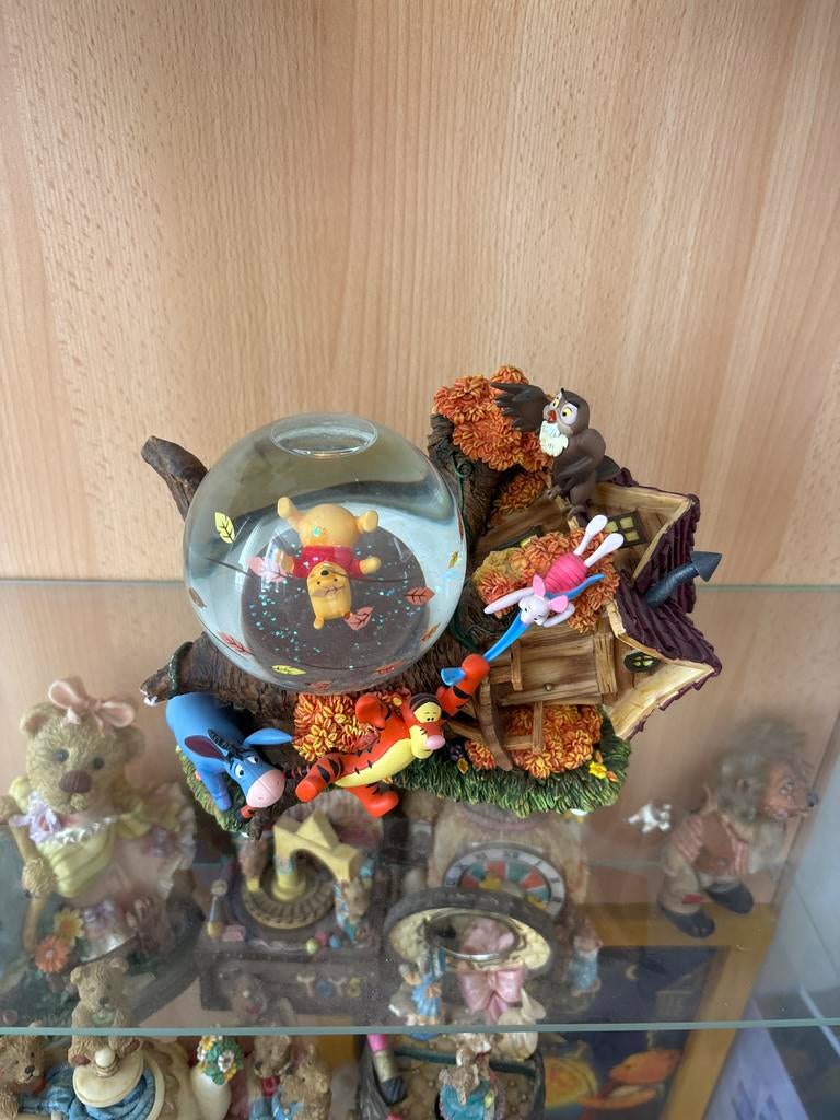 Disney Winnie de Poeh Sneeuwbol met Vrienden, Verzamelen, Disney, Ophalen of Verzenden, Winnie de Poeh of vrienden, Zo goed als nieuw