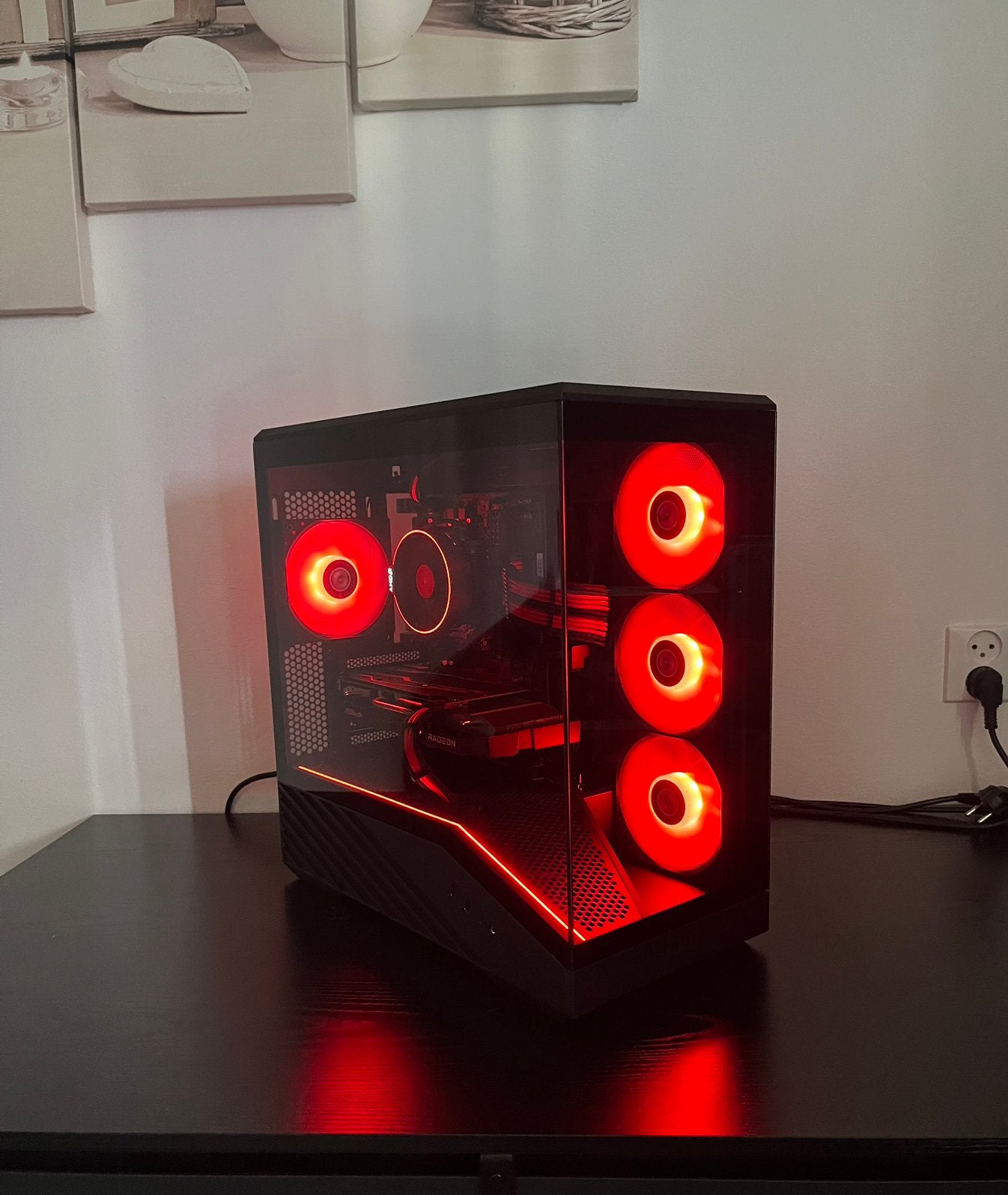 Game PC | Ryzen 5 4600G | RX 6600 XT | 16GB RAM | 1TB SSD, Ophalen, Zo goed als nieuw, Gaming, SSD