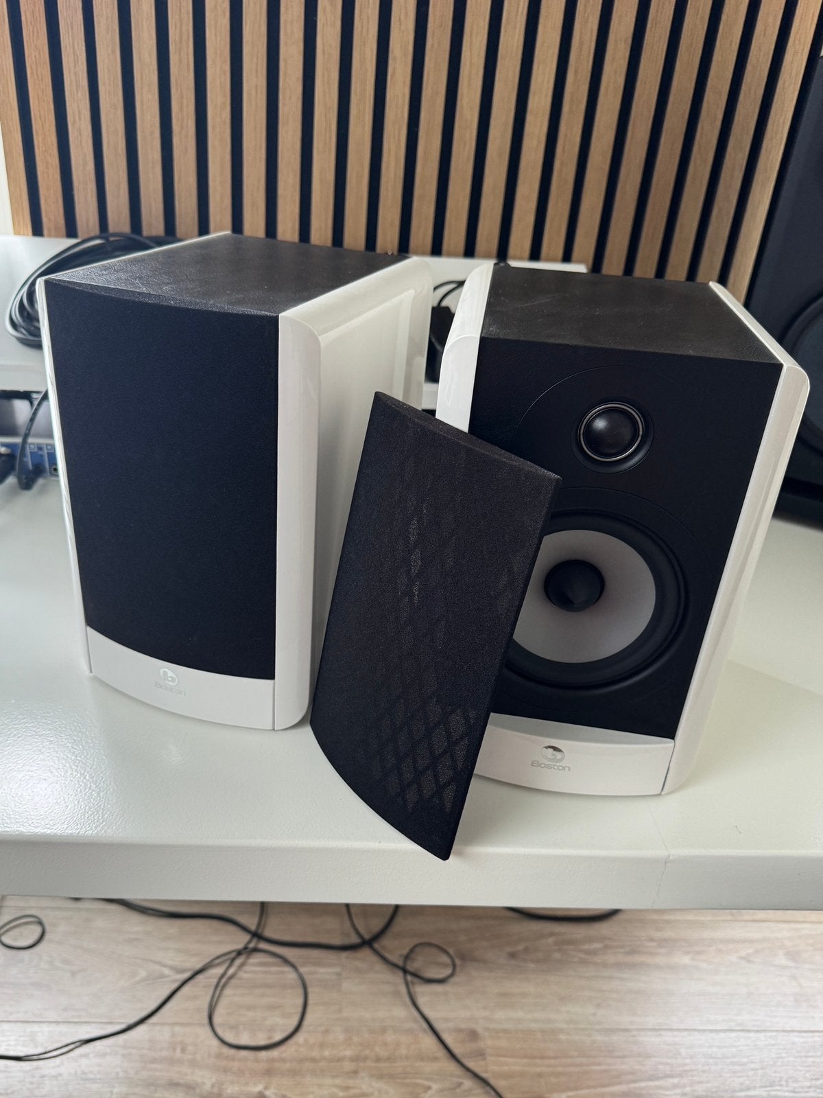 Boston Acoustics A25 hi-fi speakers, Ophalen of Verzenden, Zo goed als nieuw, Stereo speakers, Overige merken