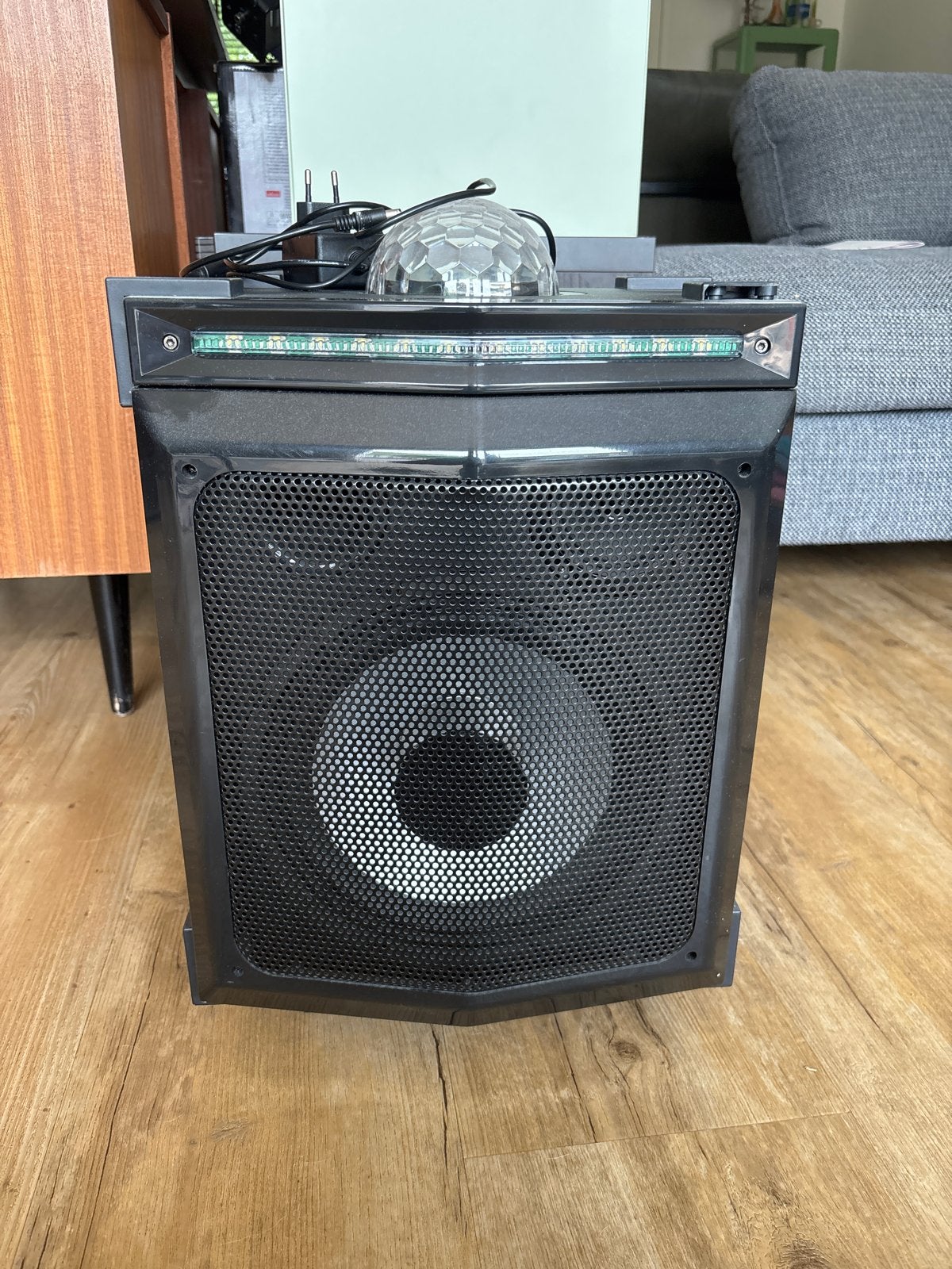 Noonday Disco Ball Rocky Party Speaker met lichteffecten, Overige merken, Party speaker, Ophalen of Verzenden, Minder dan 60 watt
