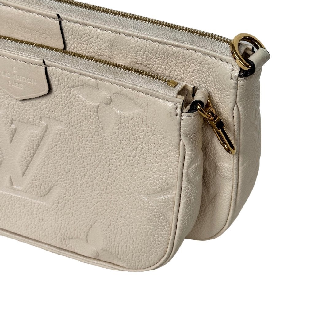 Louis Vuitton multi pochette creme beige crossbody tas multi image 7