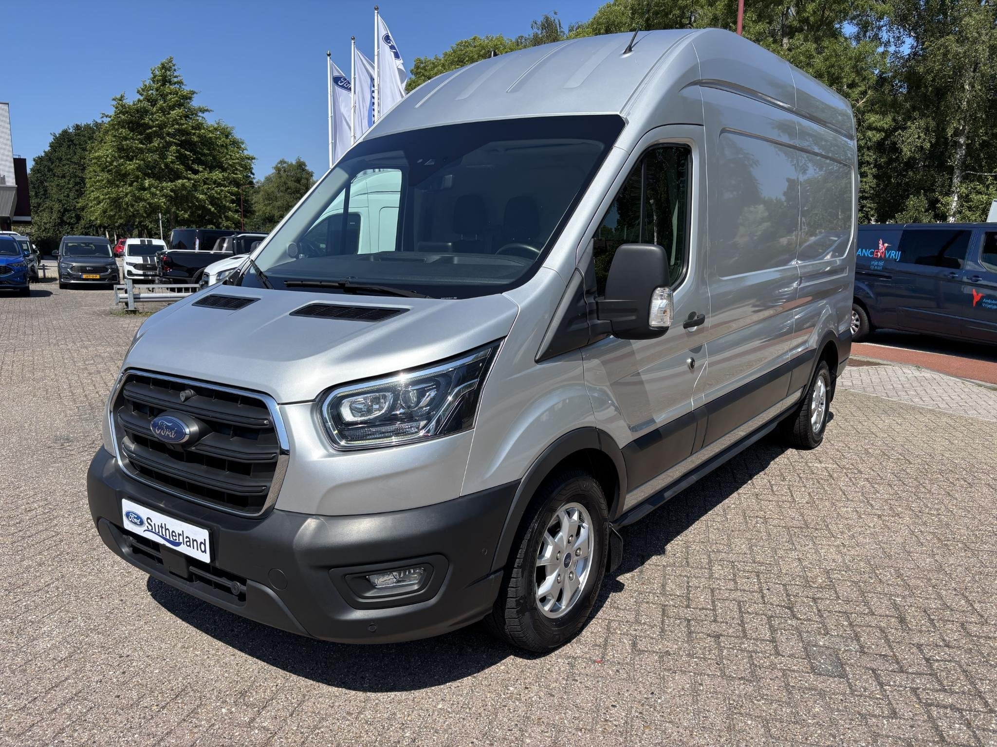 Ford Transit 350 2.0 TDCI L3H3 Limited | SCI | 126.500 KM |, Auto's, Bestelauto's, Voorwielaandrijving, Stof, Euro 6, 4 cilinders