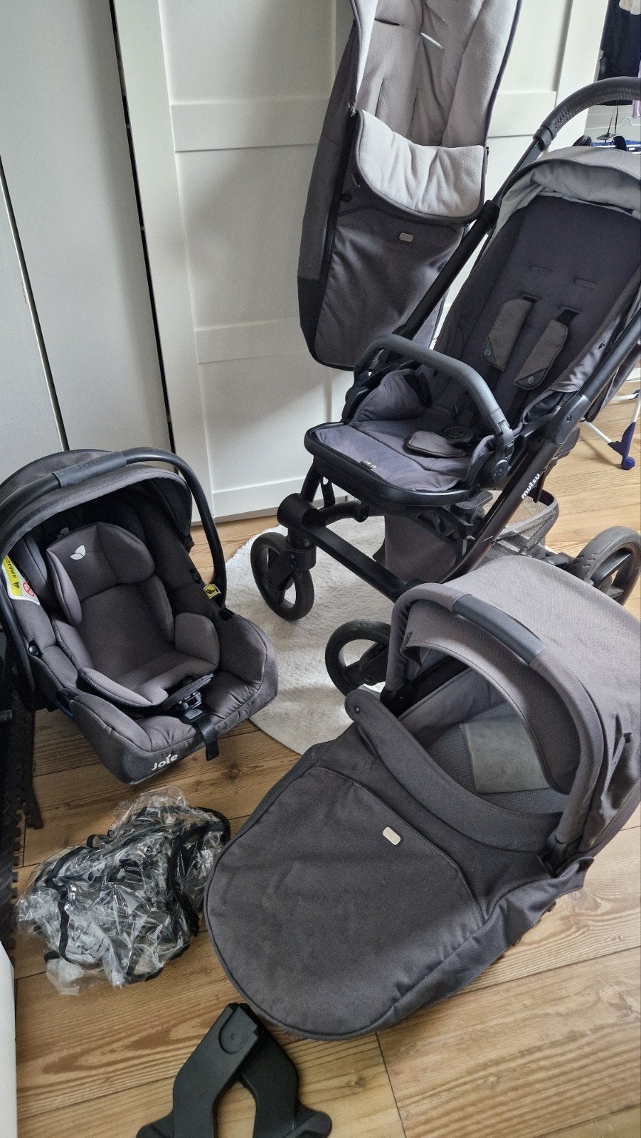 Complete Mutsy Nio 3-in-1 kinderwagen met Maxi-Cosi, Ophalen