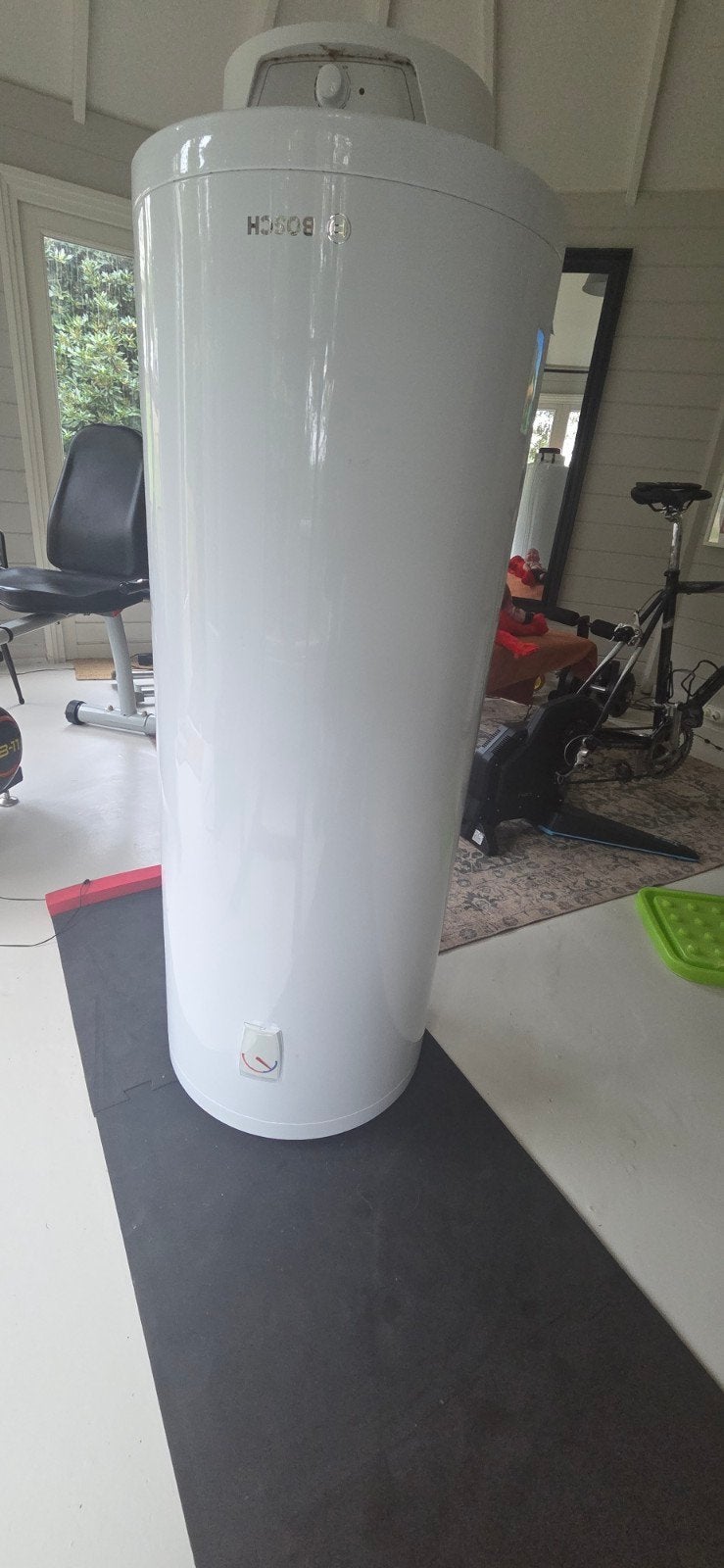 Bosch Tronic 4000 T 150 liter boiler, Doe-het-zelf en Verbouw, Ophalen, Gebruikt, Aardgas, 100 liter of meer