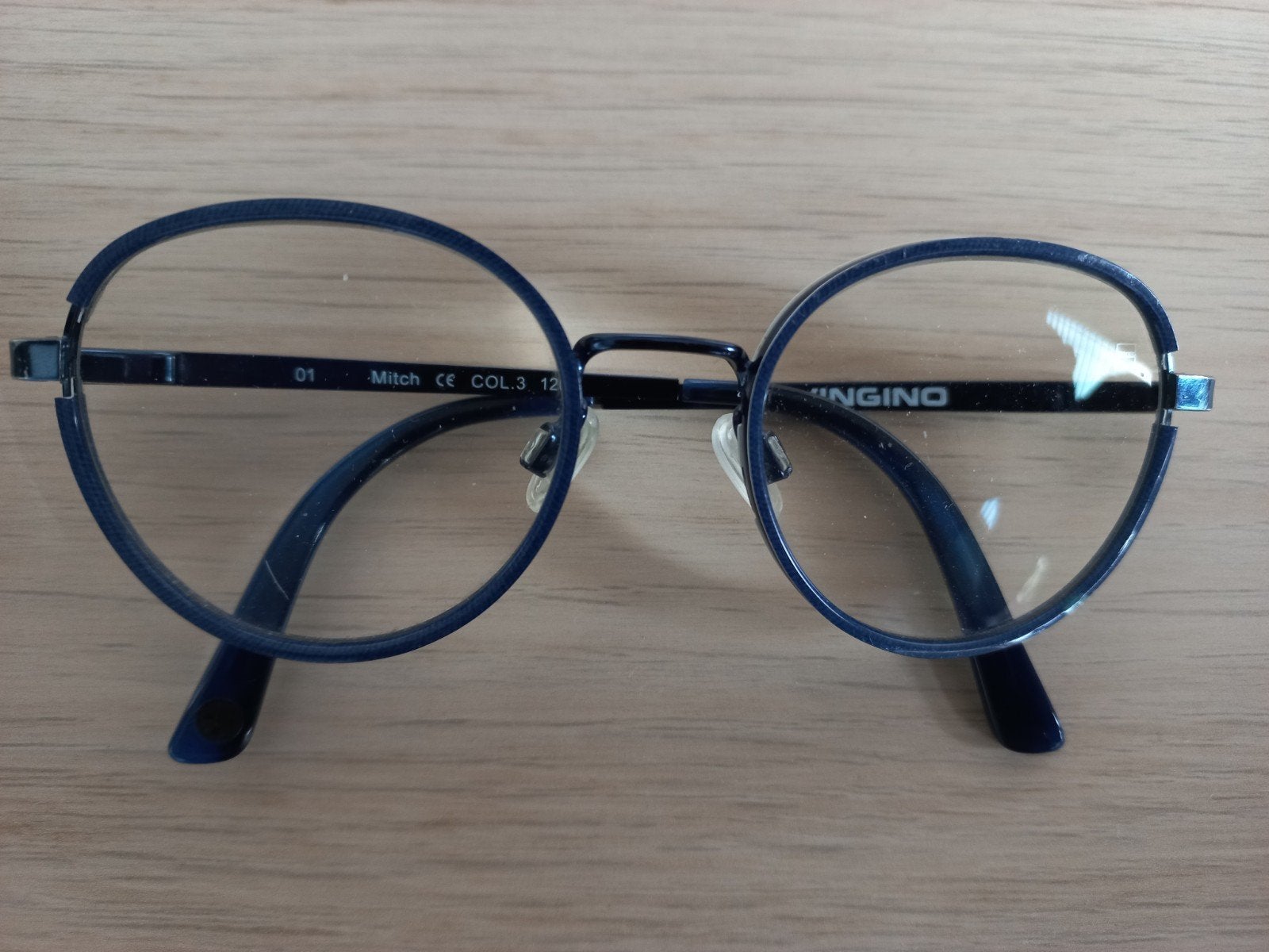 Vingino kinderbril montuur kleur blauw, Blauw, Ophalen of Verzenden, Zo goed als nieuw, Overige typen