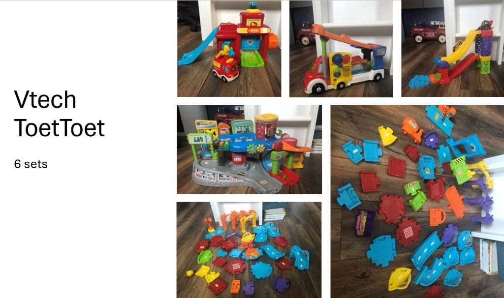 Vtech ToetToet | 6 sets, Ophalen of Verzenden, Gebruikt, 2 tot 4 jaar