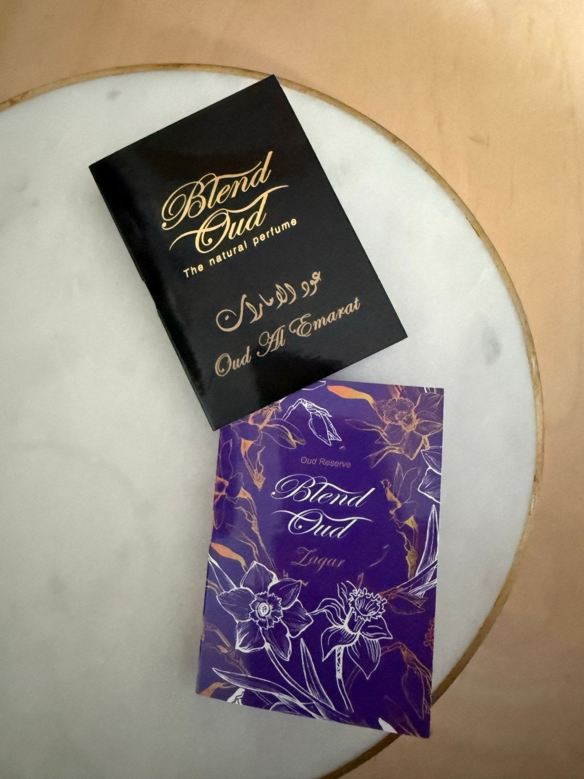 Nieuw Blend Oud parfum samples 2x2ml, Ophalen of Verzenden, Nieuw