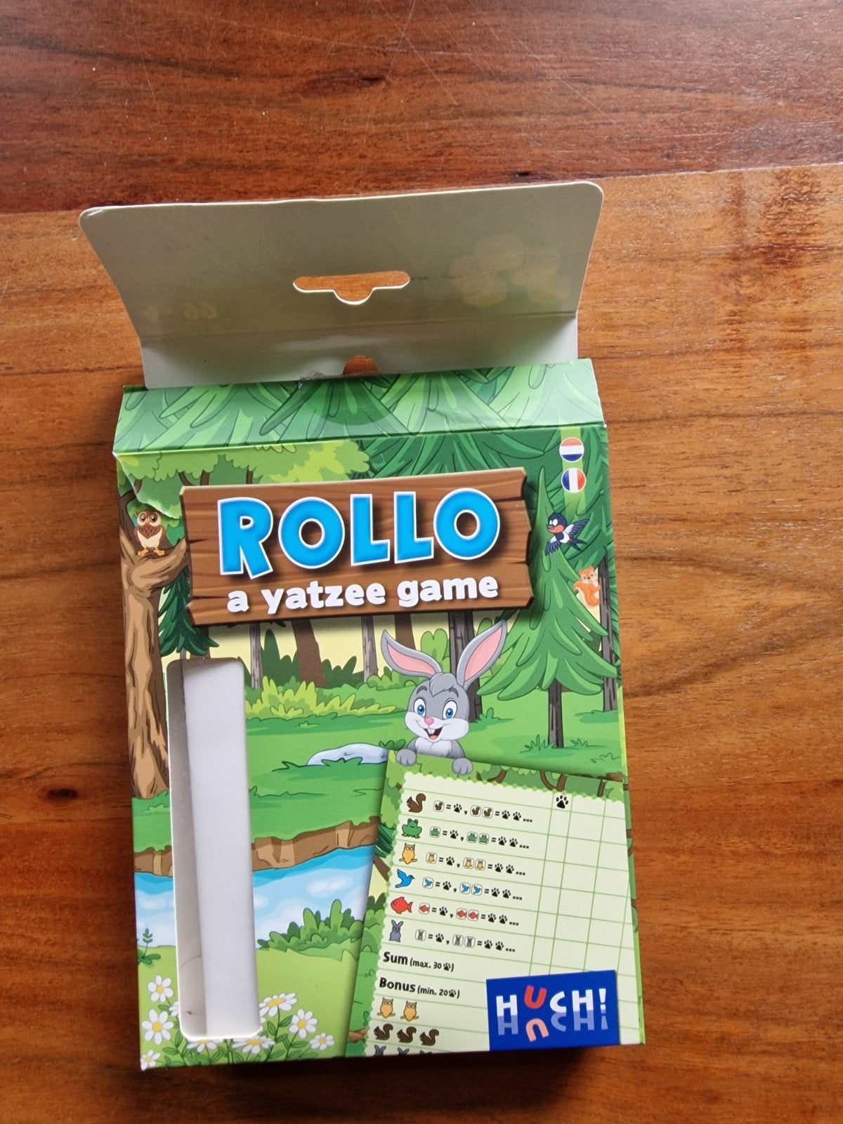 Rollo: A Yatzee Game - Compact Reisspel, Gebruikt, Ophalen of Verzenden, Een of twee spelers, Reisspel