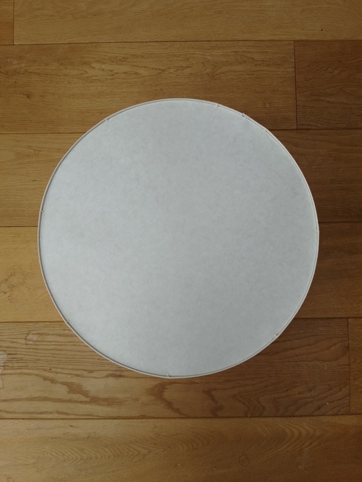 Witte plafondlamp - IKEA Smila Blomma - 45 cm diameter, Ophalen, Kunststof, Gebruikt, Modern