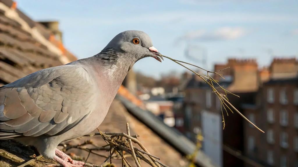 Duiven verjagen uit mijn tuin, Meerdere dieren