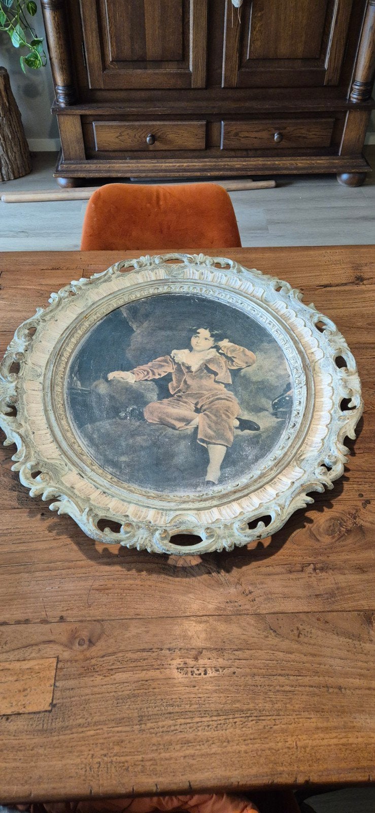 vintage lijst, Ophalen of Verzenden
