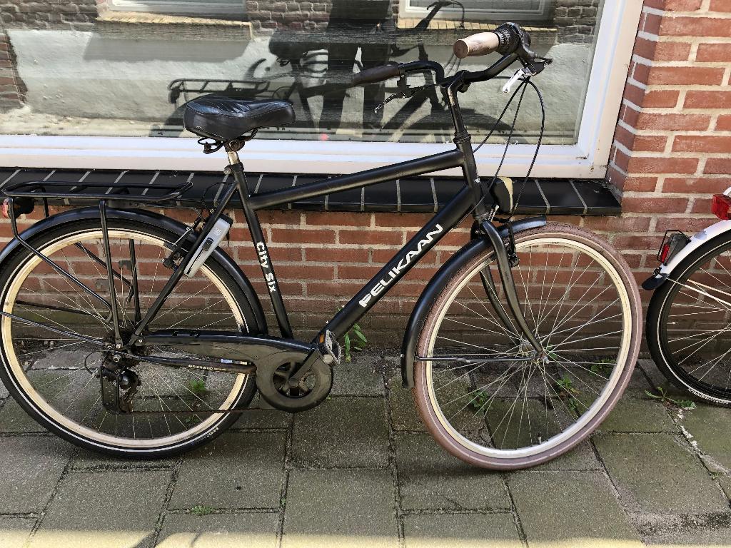 28 inch heren fiets 75 euro, Ophalen, Gebruikt, Overige merken