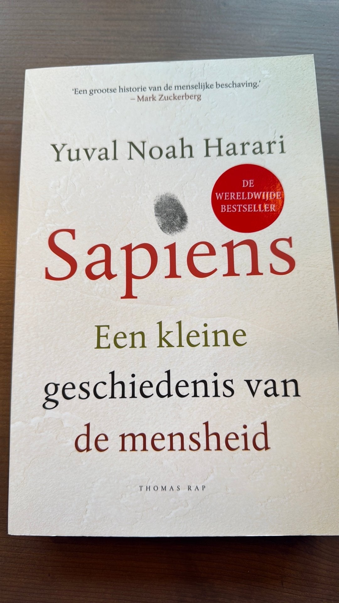 Yuval Noah Harari - Sapiens, Boeken, Filosofie, Zo goed als nieuw, Ophalen of Verzenden