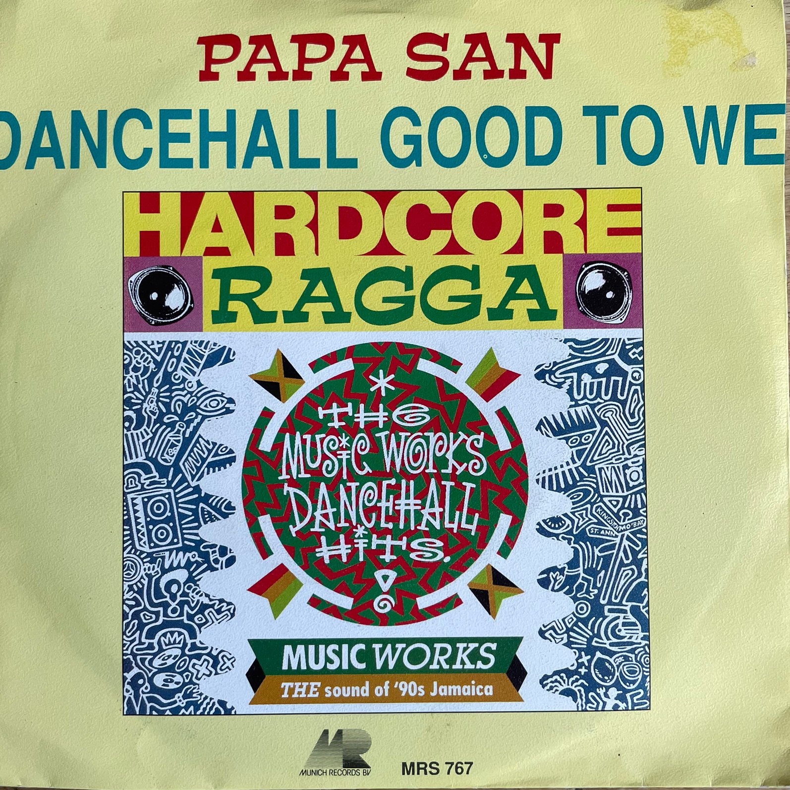 Papa San - Dancehall good to we, Cd's en Dvd's, Vinyl Singles, Ophalen of Verzenden, Zo goed als nieuw, Pop