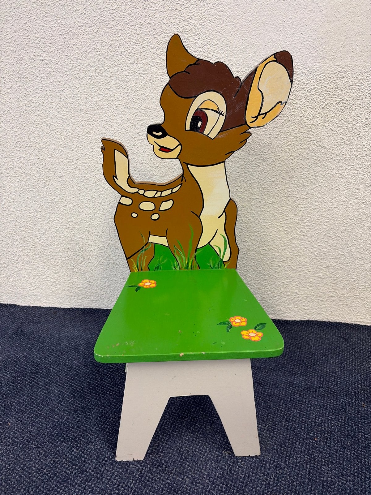 Bambi houten kinderstoeltje, Kinderen en Baby's, Kinderstoelen, Ophalen, Gebruikt, Overige typen