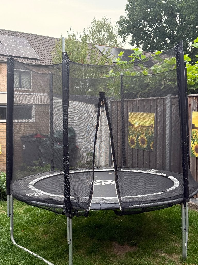 Trampoline, Kinderen en Baby's, Speelgoed | Buiten | Trampolines, Ophalen, Gebruikt