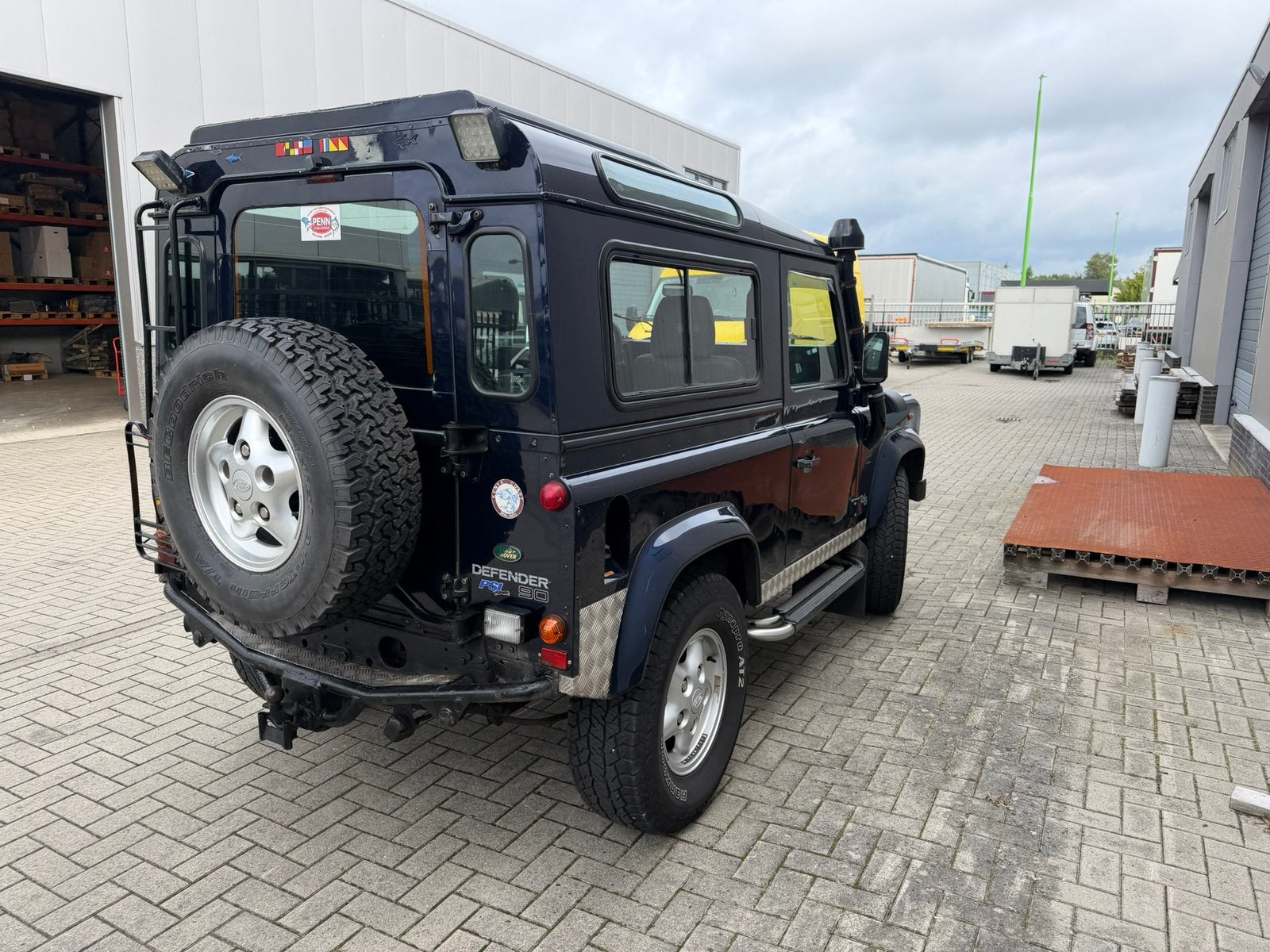 Land Rover Defender 90 TD5, blauw , youngtimer!, foto 8
