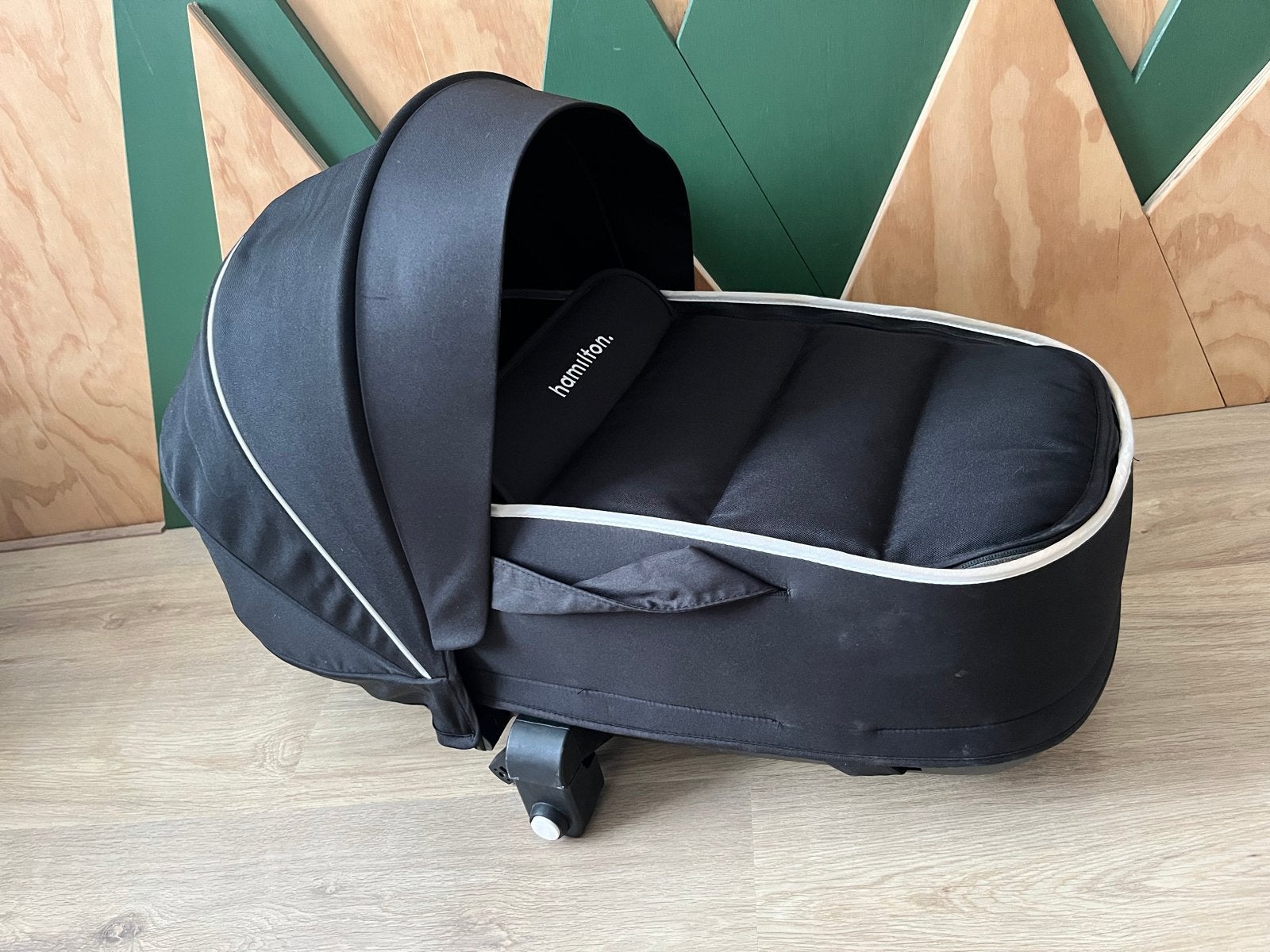 Hamilton reiswieg voor op buggy, Kinderen en Baby's, Zo goed als nieuw, Met reiswieg, Ophalen, Kinderwagen
