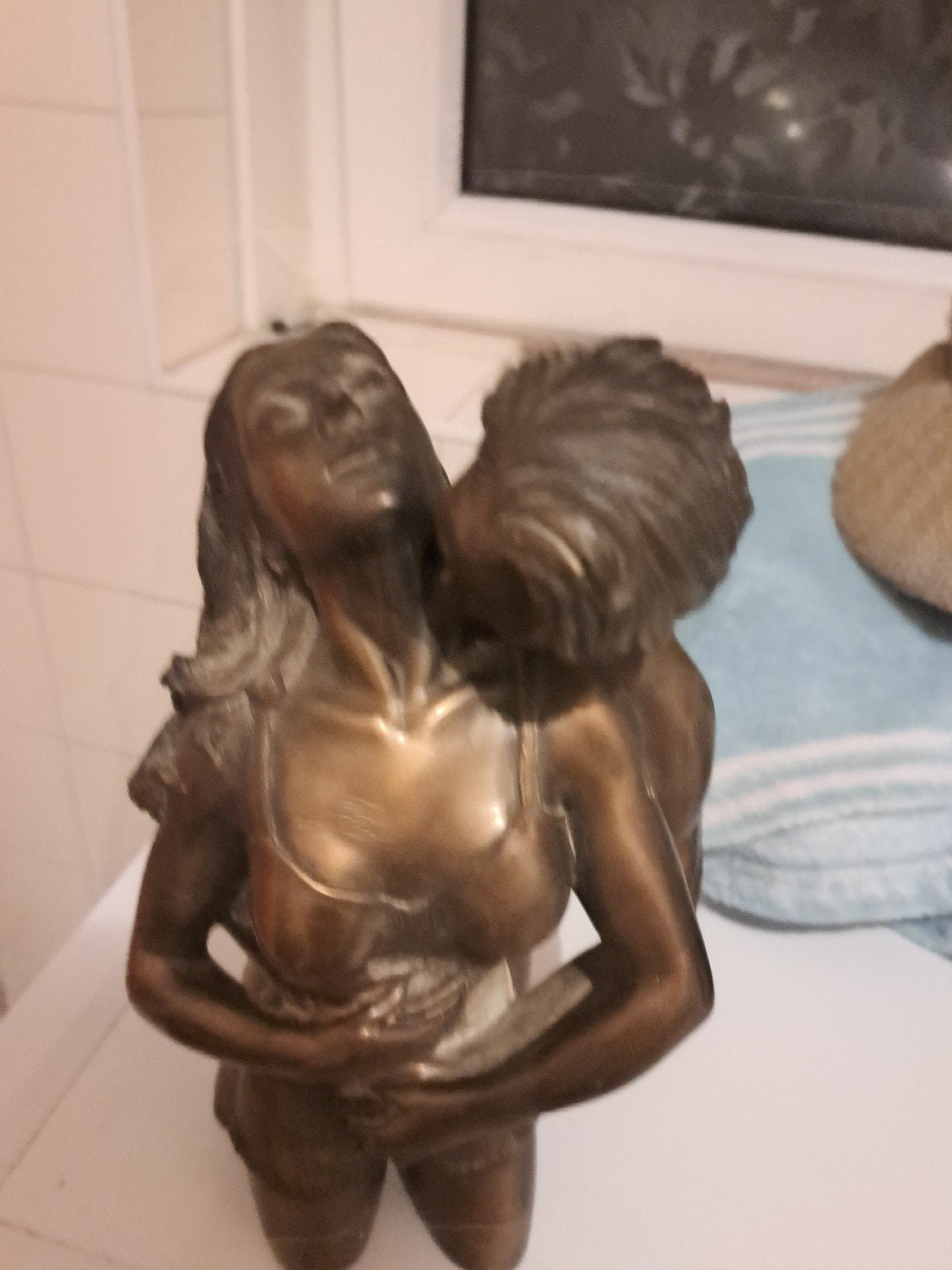 bronzen beeld, Ophalen of Verzenden, Brons