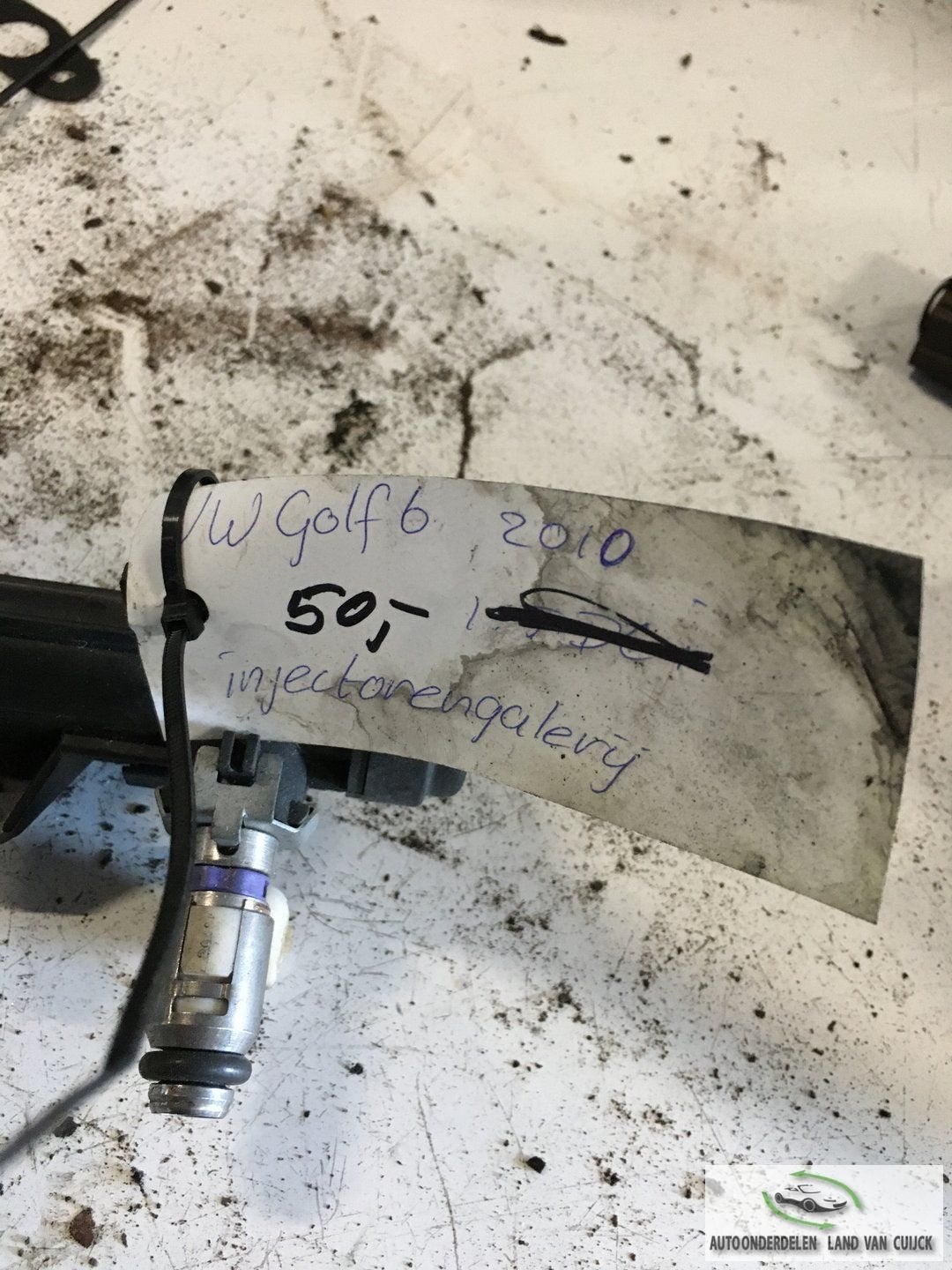 Vw Golf 6 2010 Injector galerij, Gebruikt, -, -, Ophalen of Verzenden