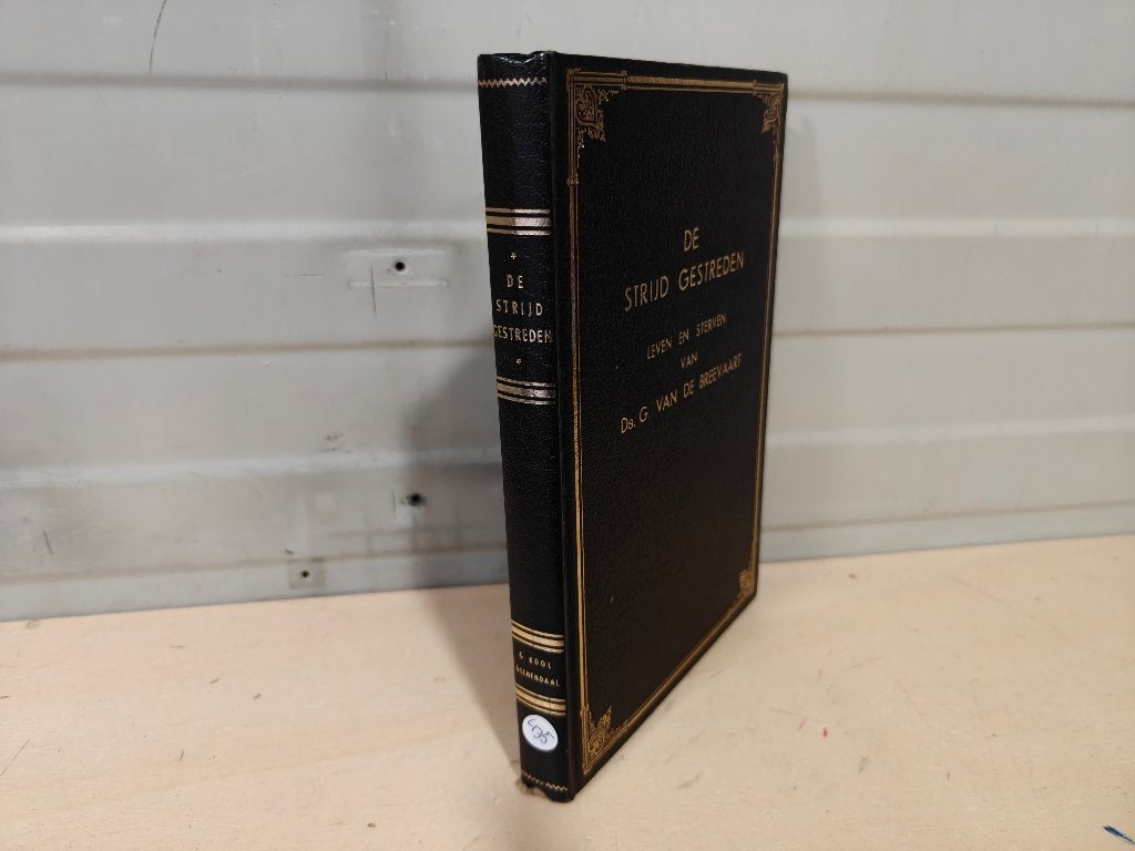 Nr. 435 Ds. G. van de Breevaart: De strijd gestreden, Gelezen, Ds. G. van de Breevaart, Christendom | Protestants, Ophalen of Verzenden