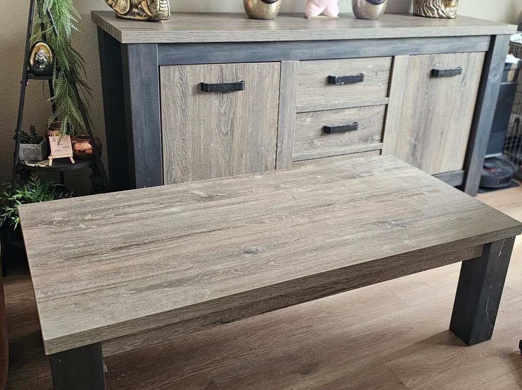 Meubel set met industrieel look, Gebruikt, 50 tot 100 cm, Modern industrieel, 150 tot 200 cm