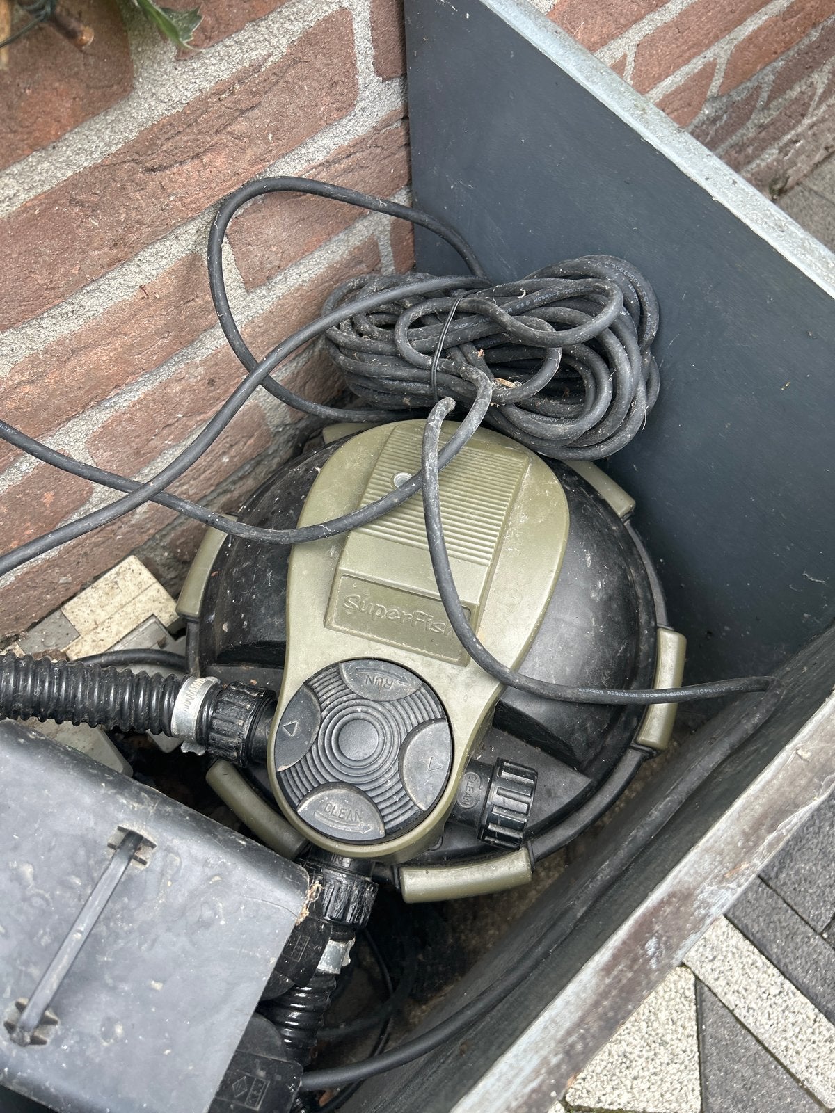 Complete vijver met Superfish filter en waterval, Tuin en Terras, Ophalen, Gebruikt, Overige typen