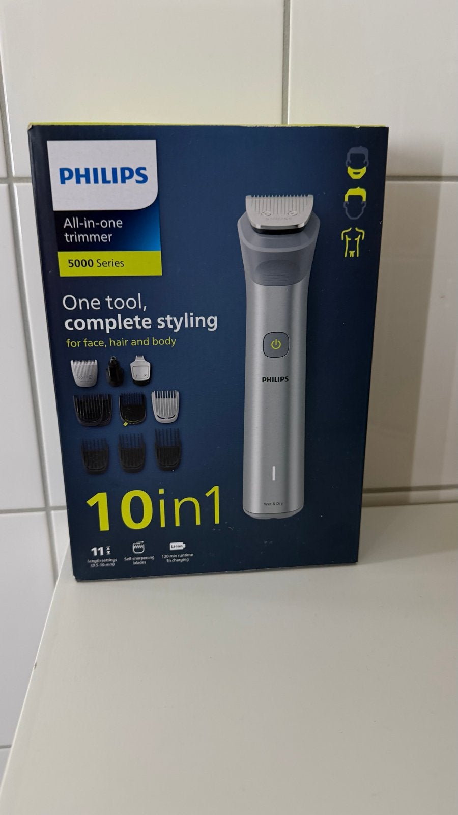 Nieuw Philips All-in-one Trimmer 5000 Series 10-in-1, Ophalen, Nieuw, Scheren en Epileren