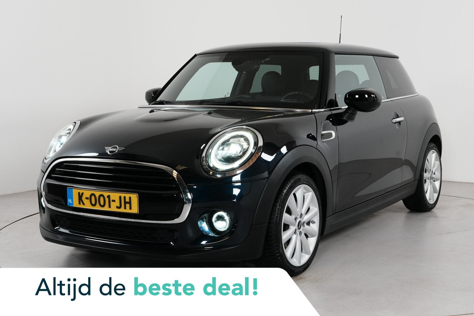 MINI 3-deurs 1.5 Cooper Chili | Pano | Leder | Stl. verw. |, Auto's, 136 pk, Gebruikt, 49 €/maand, Origineel Nederlands